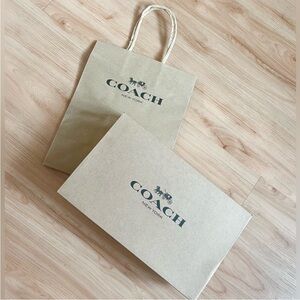 Coach shopping bag + Gift Box (Small size)